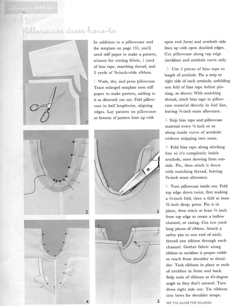 Pillowcase Dress How To Everything Sewing